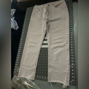 Levi's women Straight Jeans in Light Gray